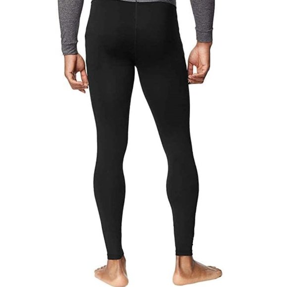 NWT 32 Degrees Men's Base Layer Thermal Pants 2 Pack Black Size S $40 JK041 - Picture 2 of 3